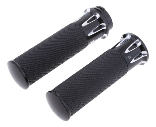 Tg Empuñaduras De Manillar Cromado De 2x1 25 Mm Para Harley