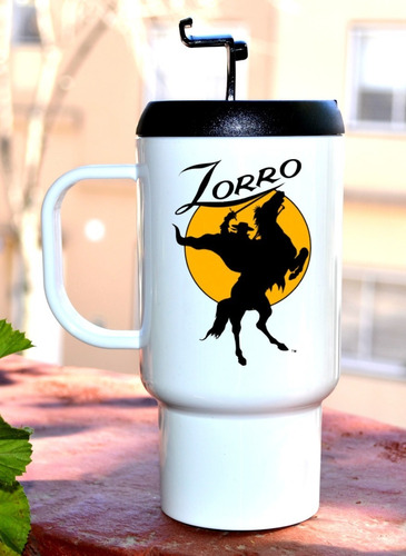 El Zorro -  Pack X 4 (taza + Mate + Chop + Jarro)