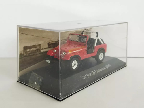 Planeta De Agostini Vam Jeep Cj-7 Regentado 1983 Roja