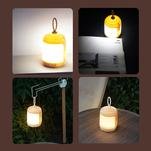 Carpa Portátil Con Luz Led Para Acampar Con Luz Ambiental