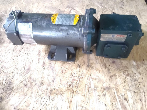 Motoreductor  1/2hp Baldor 1750rpm, 180vdc,2.5amp/ratio 1:5