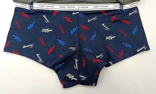Paquete 5 Boxer Boyshort Tommy Hilfiger Mujer Originales