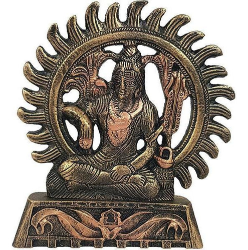 Estátua Shiva No Círculo De Fogo 19cm 14029