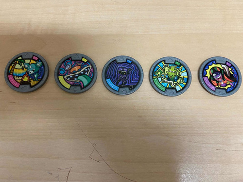 Medallas Yokai Watch (combo 4)