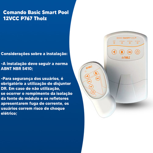 Comando Basic Smart Pool Pdx1354n-12vcc -com Fonte 100w P767