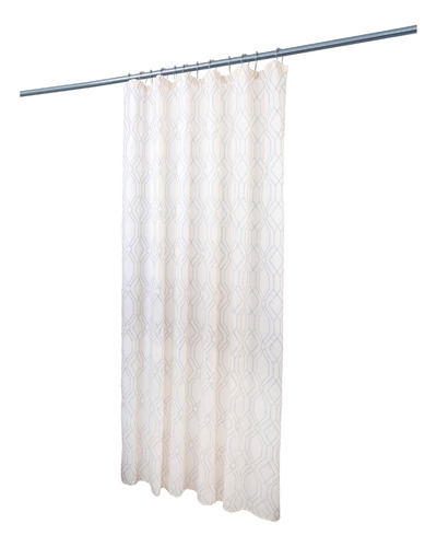 Cortina Para Baño De Poliéster Sparkle Bath Styles