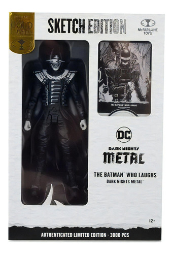 DC Batman Who Laughs Sketch Ee Edition Excel
