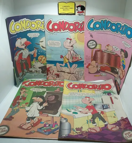 Condorito - 5 Revistas - Comics - Humor Gráfico - Pepo