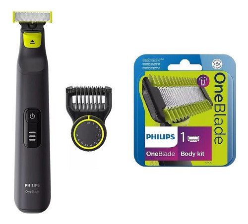 Afeitadora Philips Oneblade Pro Qp6530 + Repuesto Qp610