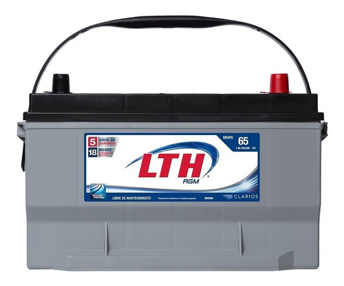 Bateria Lth Agm Lincoln Mark Viii 2001 - L-65-750