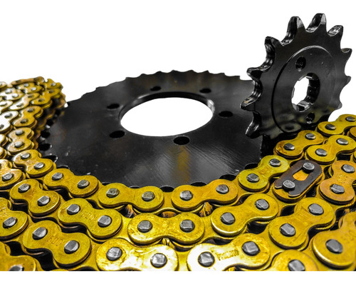 Kit De Sprocket Racing 34/13+cadena Gold H Italika 250sz 