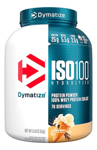 Proteina Iso 100  Dymatize 5libras