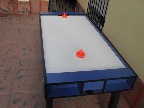 Imagen 6 de 8 de Castillo De 3x6 Con Tobogaturbina + Metegol + Pinpong O Tejo