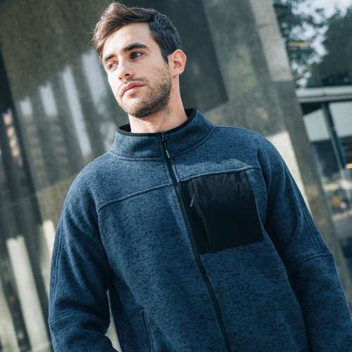 Polar Hombre Tejido Full Zip Middle 84 Lhotse