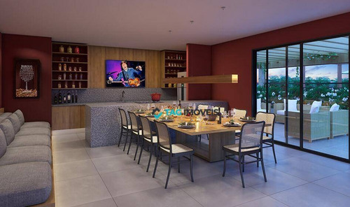 Imagem 2 de 30 de Apartamento Com 3 Dormitórios À Venda, 98 M² Por R$ 861.943,00 - Taquaral - Campinas/sp - Ap2382
