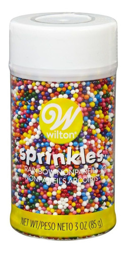 Imagen 2 de 3 de Sprinkles Multicolores - Nonpareils Arco Iris