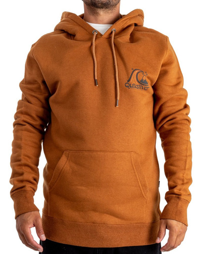 Buzo De Hombre Quiksilver Canguro Rolling Circle