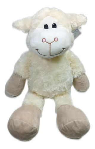 Peluche Oveja Blanca Importada Soft Friends 40 Cms 