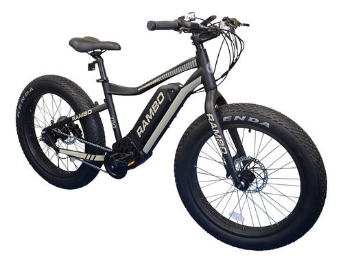 Rambo Bicicleta Eléctrica 2019 750w Con Ruedas De Aluminio D