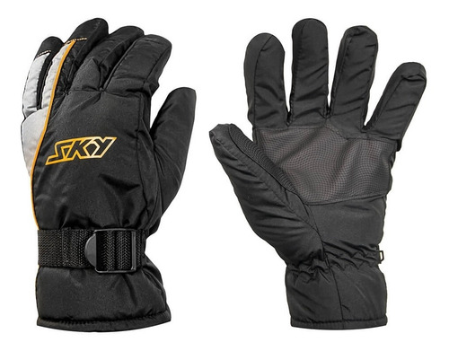 Imagem 1 de 2 de Luva Motosky Impermeavel Preta G