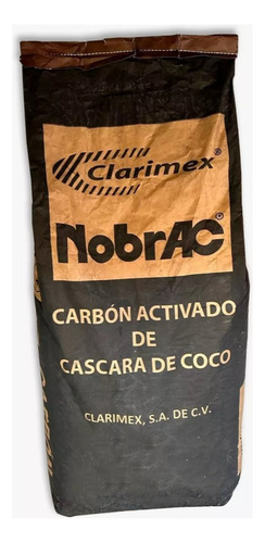 Carbón Activado Concha De Coco Costal 25 Kg Clarimex 2 Ft