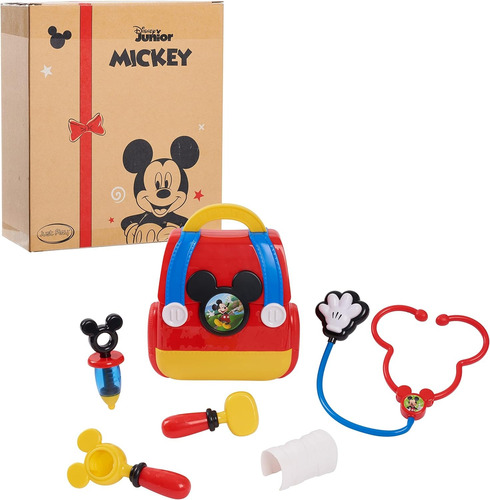 Kit Doctor Jugete Niños  Mickey Original, Luz Y Sonido