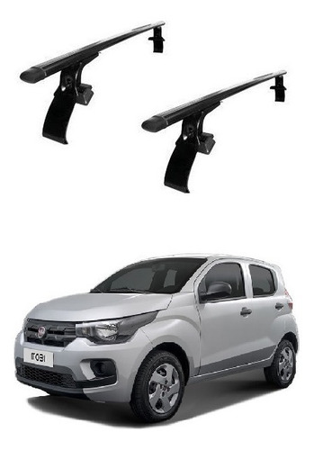 Imagen 4 de 7 de Barras Portaequipaje Fiat Mobi Easy Barra Portatabla!