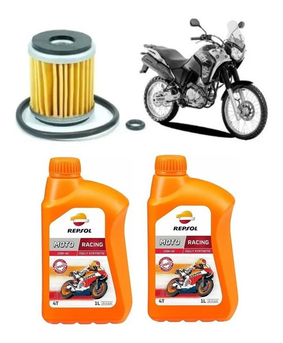 Kit Yamaha Fazer Lander Tenere Fvc015 Repsol 10w40 Racing