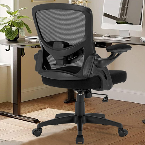 Silla De Oficina Ergonómica De Malla, Cómoda Silla De Escrit