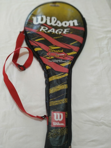 Porta Raqueta De Tenis Wilson Original Rage Graphite 