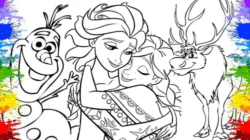 Princesas Disney - Desenho para Colorir