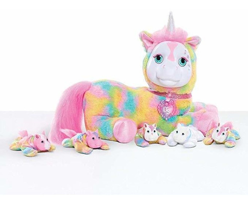 Unicornio Sorpresa 42495 12 Felpa De Cristal, Multicolor