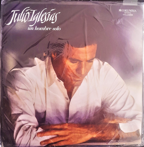 Lp Julio Iglesias Un Hombre Solo