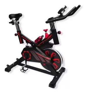 Bicicleta Fija Urbanfit Pro Bicispinning18kg Roja