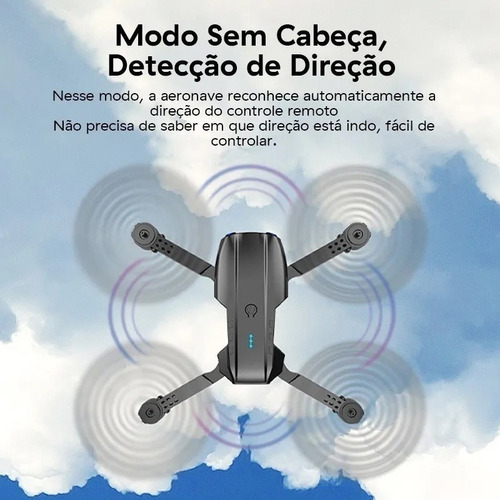 Drone 4k Camera E99 Dual Batería De Larga Duración