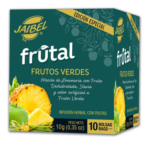 Aromatica Jaibel Frutal Frutos Verdes Trío 