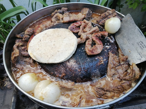 Imagen 7 de 10 de Comal Choricero, 60 Cm Acero Inoxidable 430 Taquero Vendelon