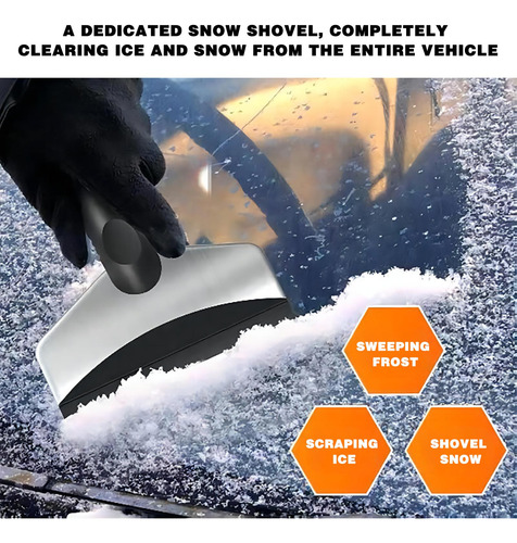 Raspador De Nieve Para Ventanas De Coche, Rompehielos, Para
