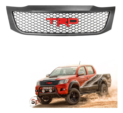 Parrilla Trd Para Toyota Hilux 2012/2013/2014/2015 