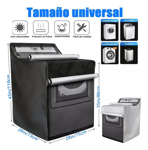 G Protector Solar Para Lavadora/secadora Funda Impermeable