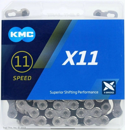 Corrente Kmc - X11 - 11v - Prateada