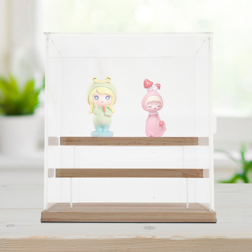 Caja De Almacenamiento De Figuras De Acrílico Simple