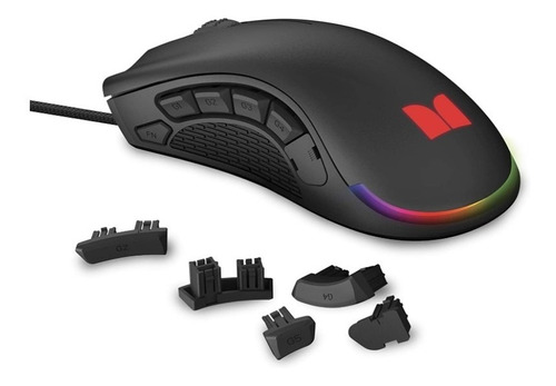 Mouse Monster Alpha 9.0 Rgb Ratón Para Juegos Con Cable