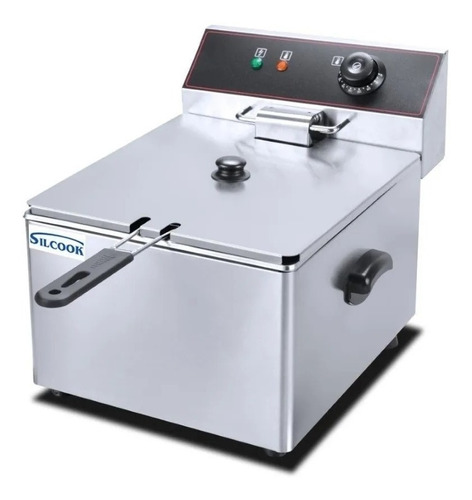 Freidora Electrica Industrial Silcook 8 Lts