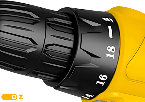 Combo Furadeira Parafusadeira Sem Fio 12V 3/8" Oz + Chave Impacto A Bateria 21V 4000mAh Com Maleta e Carregador 110v/220v Oz