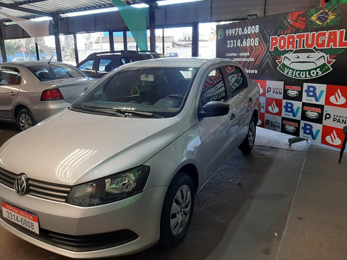 Imagem 2 de 14 de Volkswagen Voyage Trendline 1.6 Prata 2015