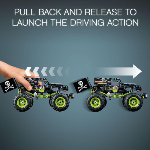 Lego Technic Monster Jam Grave Digger 42118 Set - Camión De