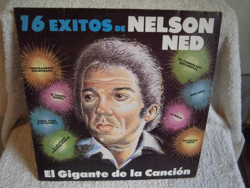 01 Disco De Vinilo: Nelson Ned: 16 Éxitos De Nelson Ned