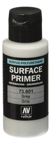 Vallejo Imprimacin Gris De Poliuretano Acrlico, 2.0fl Oz