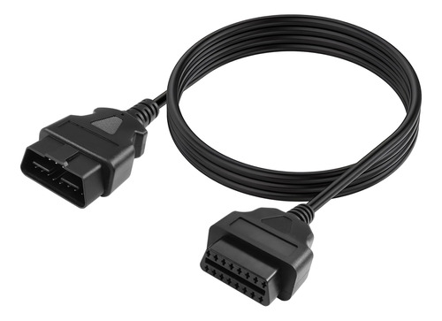 Yacsejao Cable De Extension Obd2 De 16 Pines 4.9 Pies Obd Ii